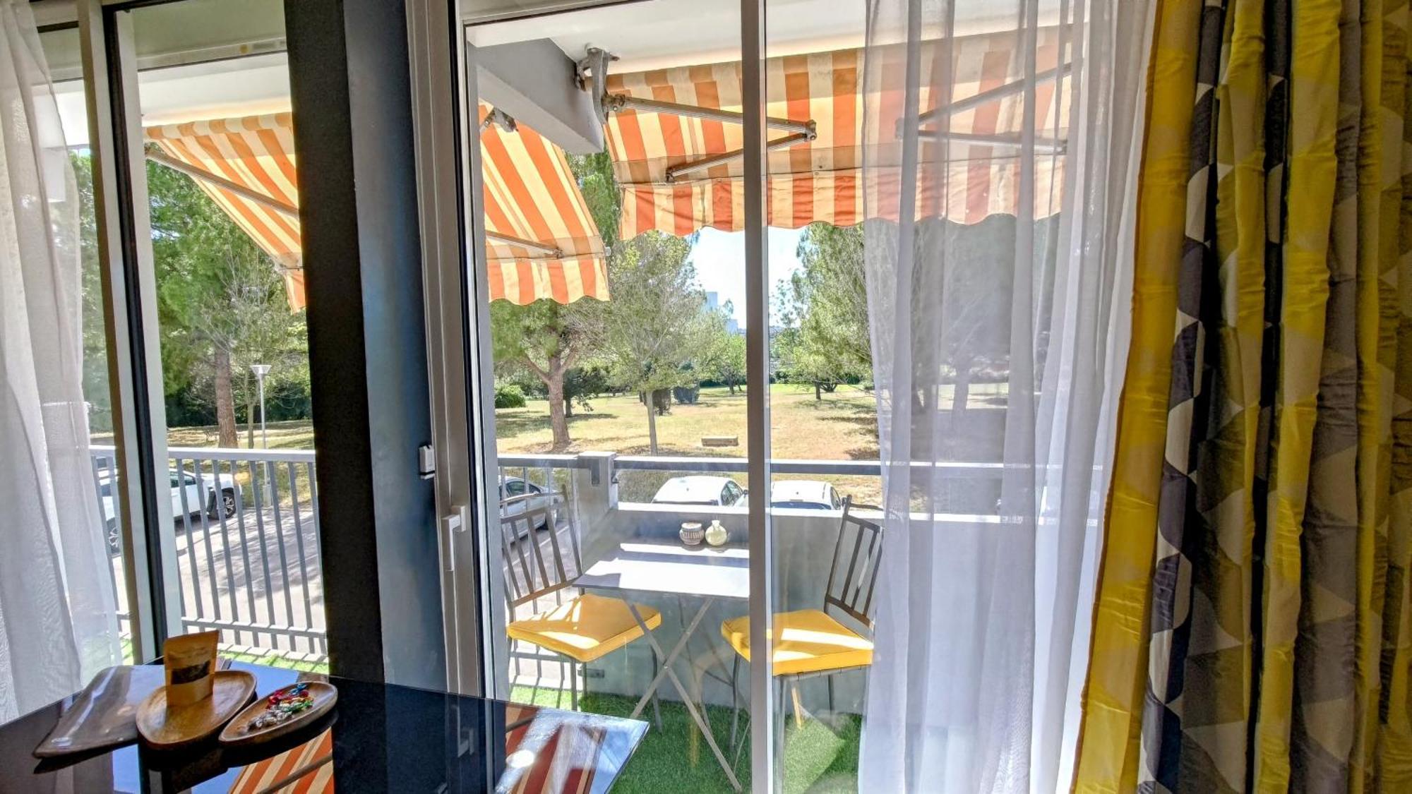 Studio Soleil Et Verdure - Montpellier Celleneuve Eksteriør billede