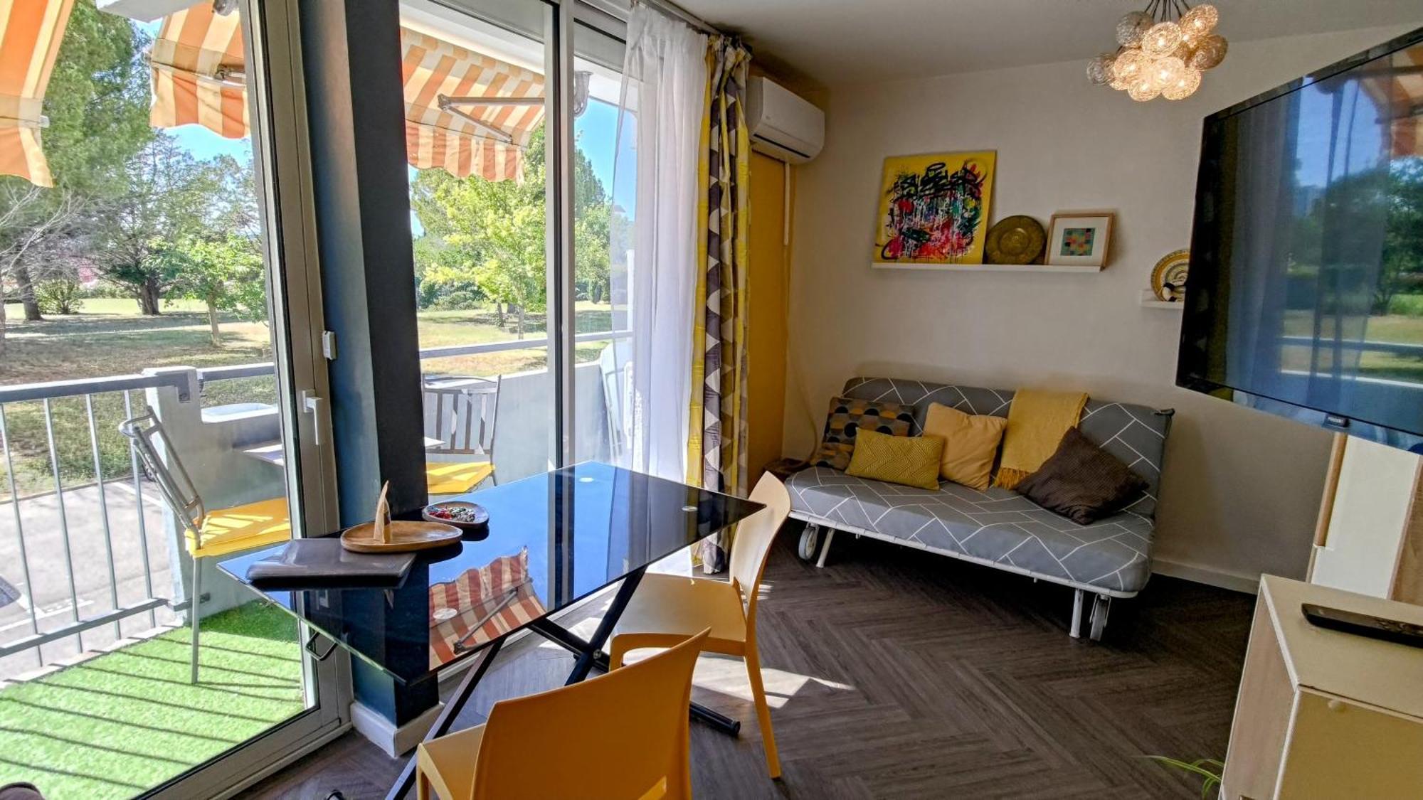 Studio Soleil Et Verdure - Montpellier Celleneuve Eksteriør billede