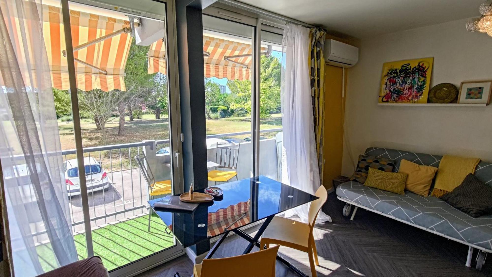 Studio Soleil Et Verdure - Montpellier Celleneuve Eksteriør billede